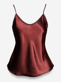 Whipstitch Satin Camisole