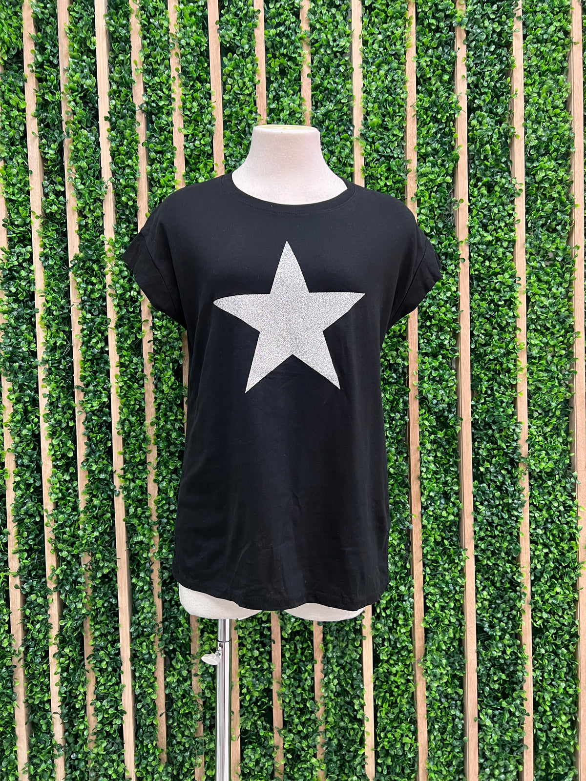 Glitter Star Sleeveless Tee