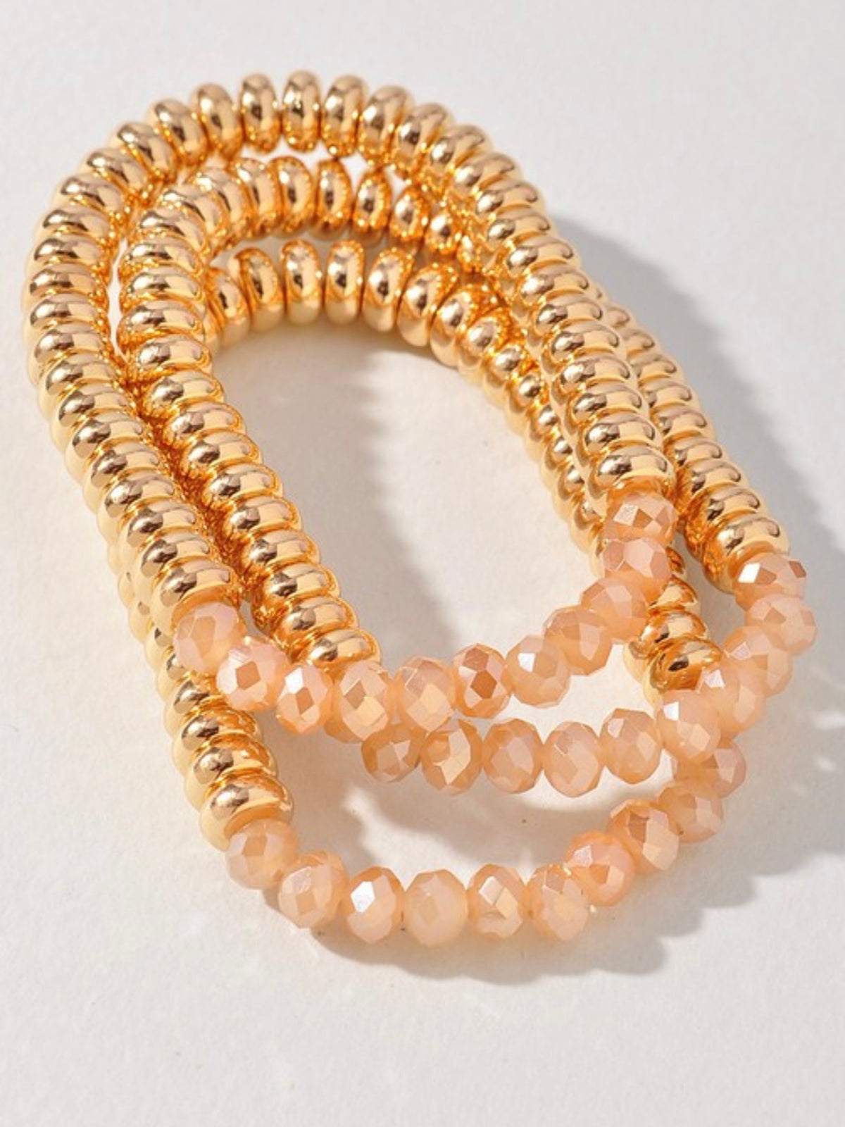 Pearl Beaded Bracelet Set