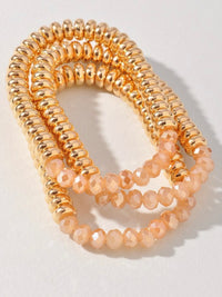 Pearl Beaded Bracelet Set