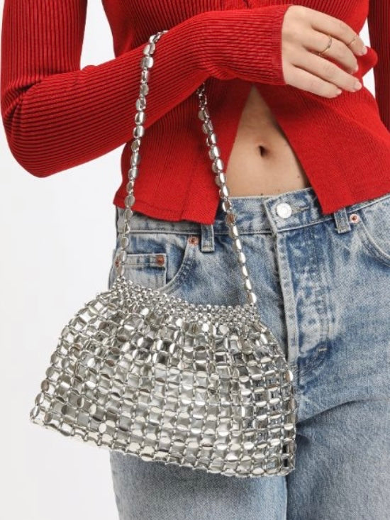 Metal Mesh Evening Bag