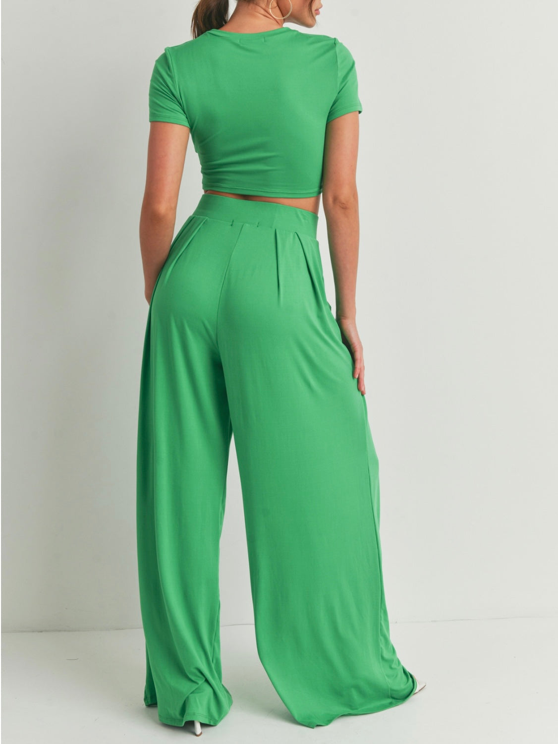 Short Sleeve Pant Set