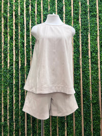 High Waist Front Pocket Bermuda