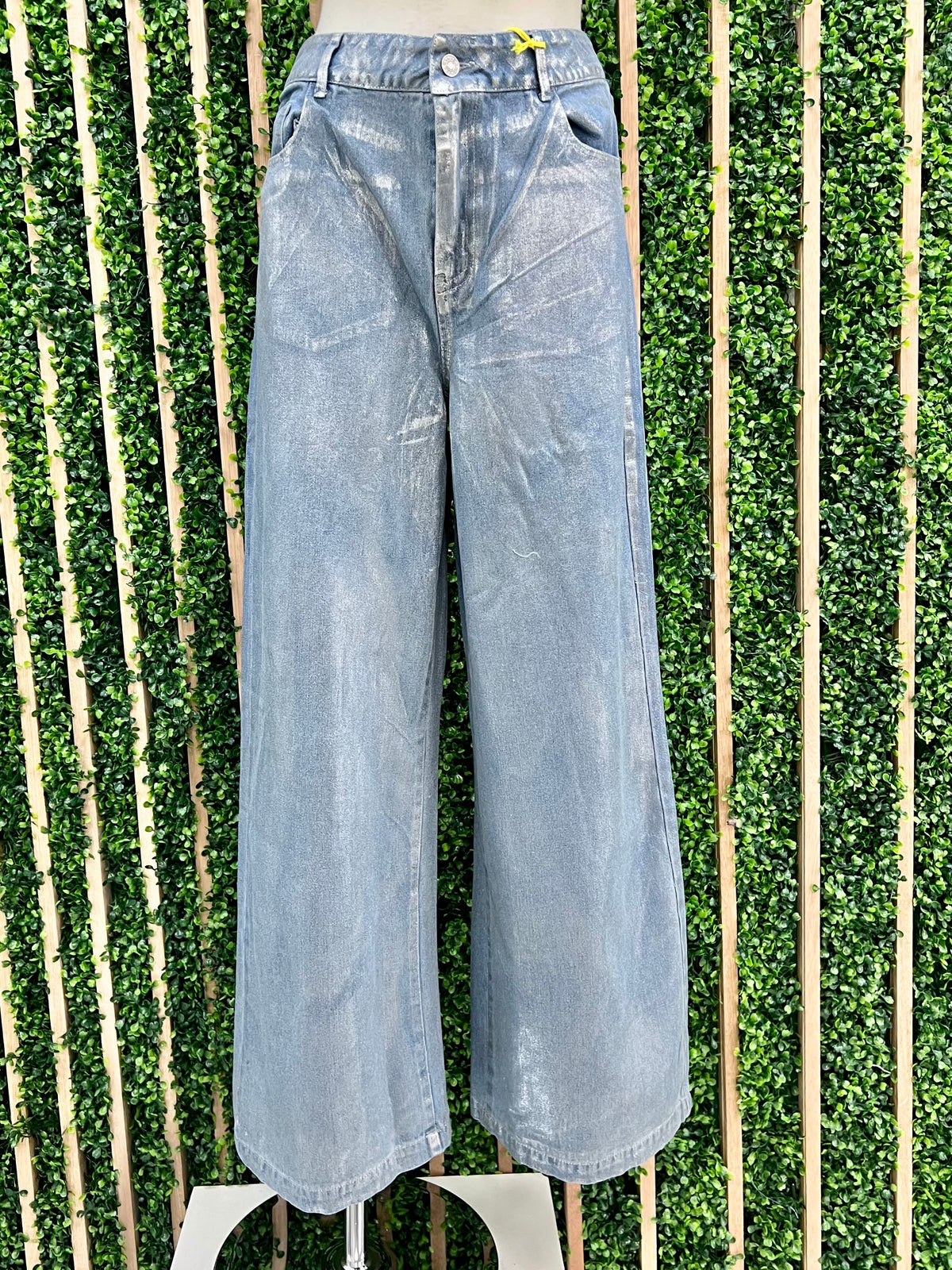 Silver Wash Denim