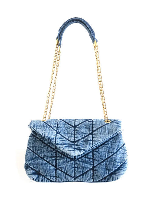 Denim Quilted Daily Bag