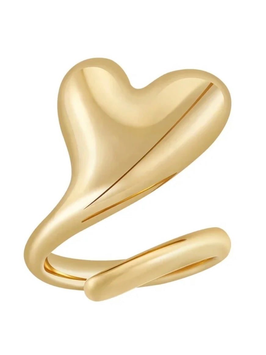 Open Sweetheart Ring