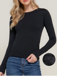 Thermal Classic Long-Sleeve Crewneck Top