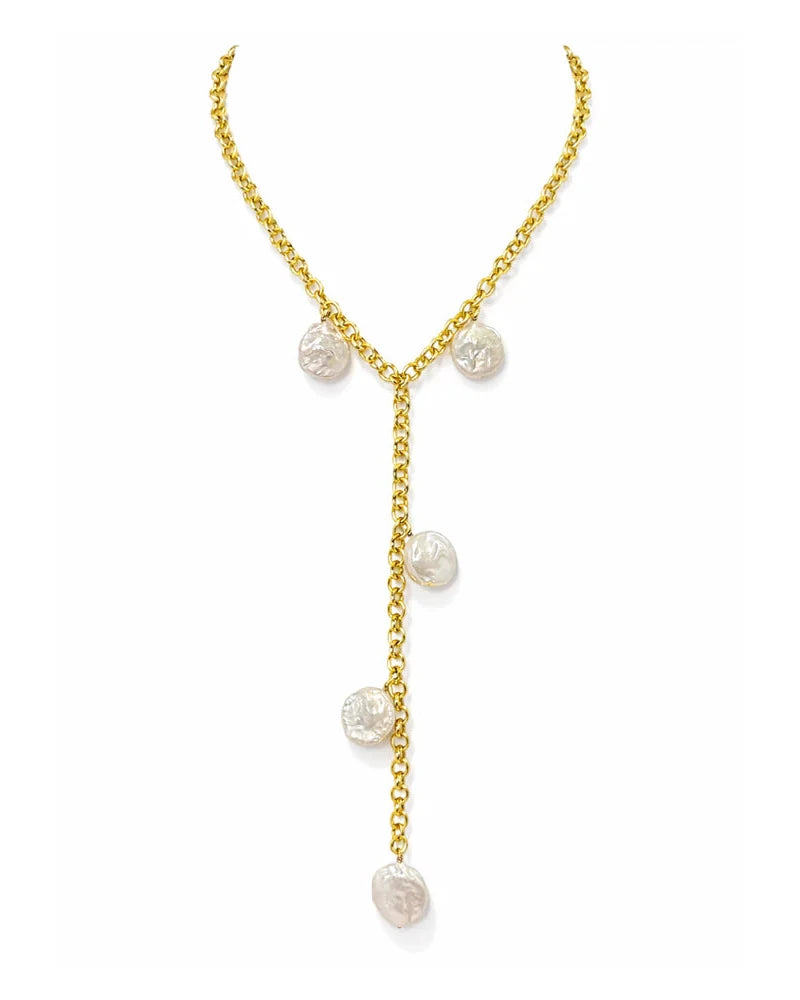 SJSt Barths Pearl Lariat