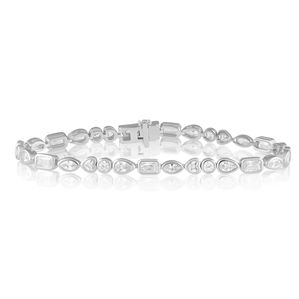 SJ Perrine Bezel Tennis Bracelet
