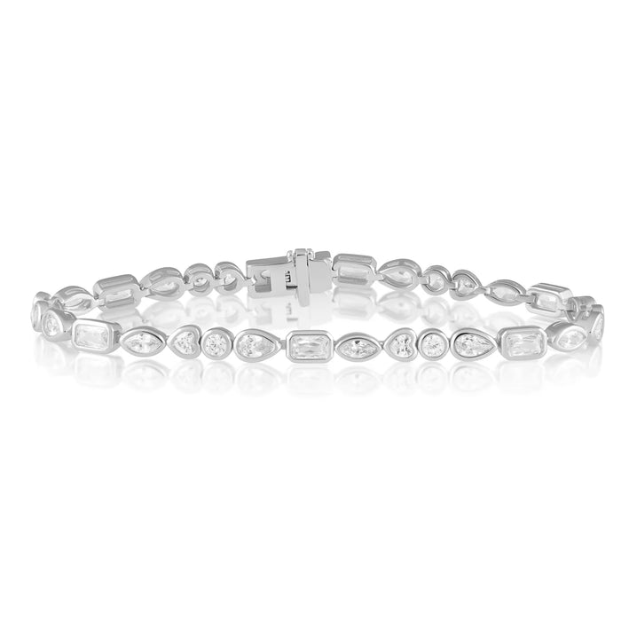 SJ Perrine Bezel Tennis Bracelet