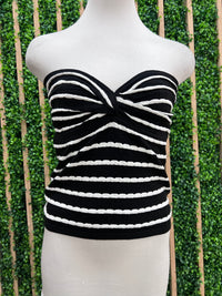 Twist Front Tube Top