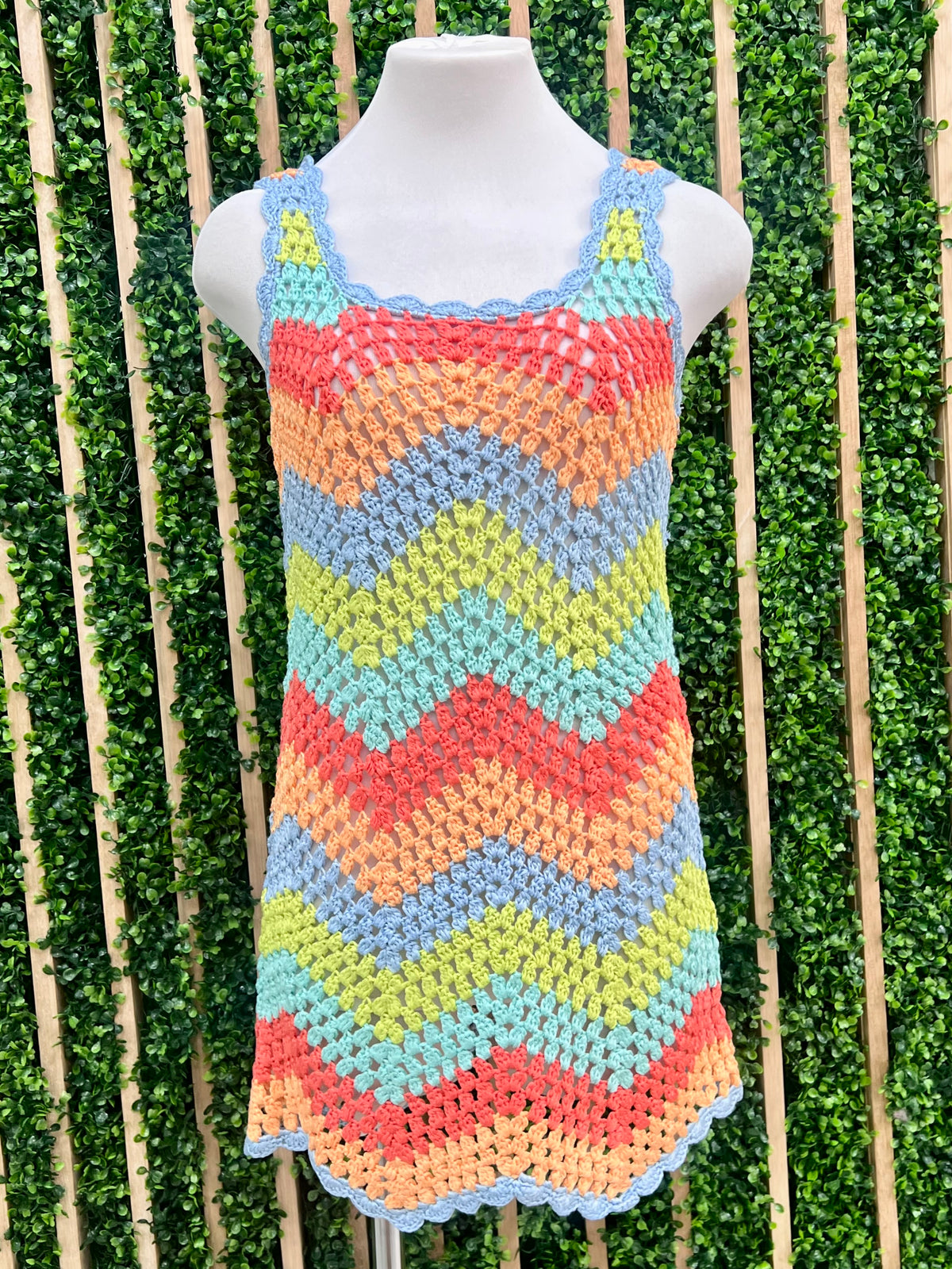 Multi Crochet Dress