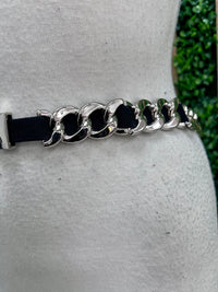 Small Gold Links Thin Stretch Belt