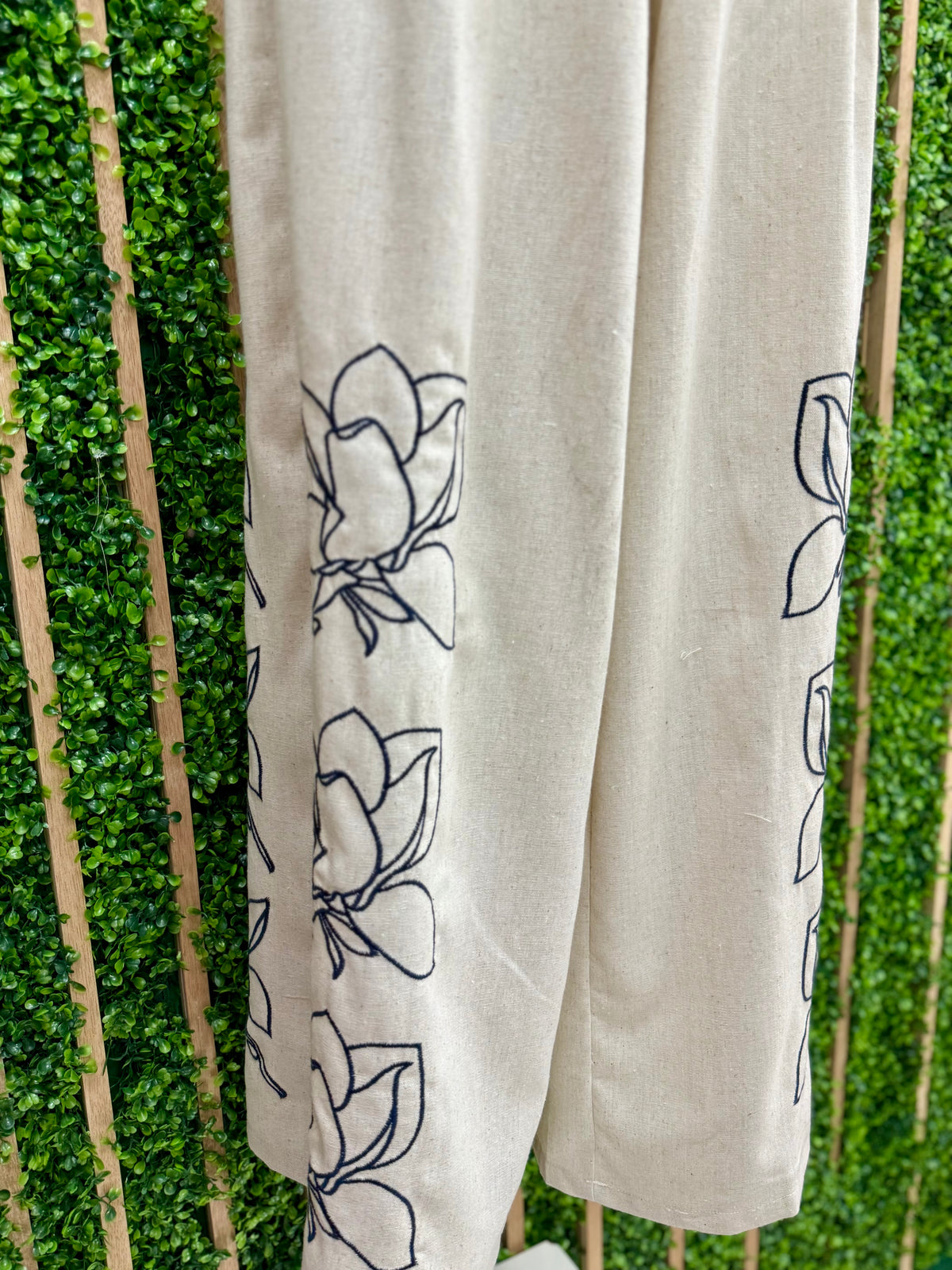 Beautiful Apricot Embroidered Pant