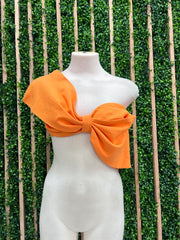 Beautiful One Shoulder Bow Top
