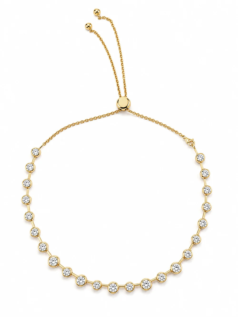 SJ Lora Bezel Necklace