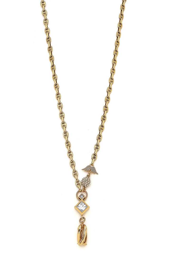 Maya Star Wing Tassel Necklace