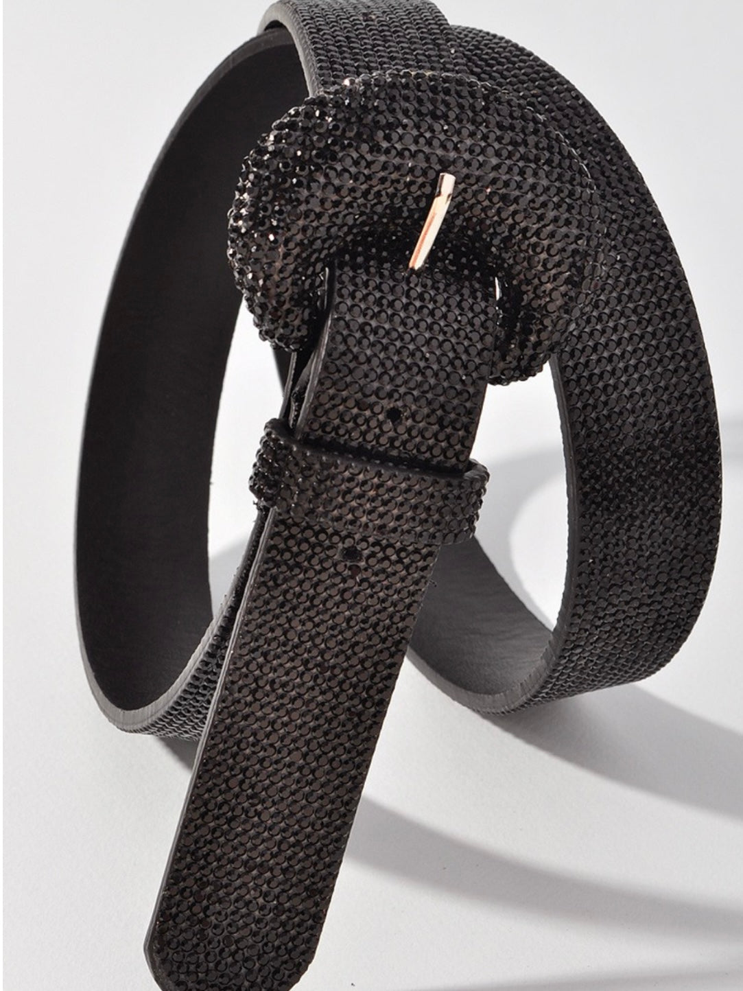 Small buckle Rhinestone Belt
