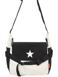 Star Nylon Messenger Bag