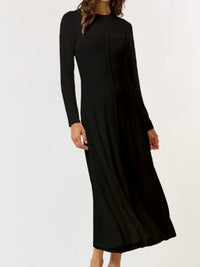 Beautiful Double Layered Long Sleeve Maxi Dress