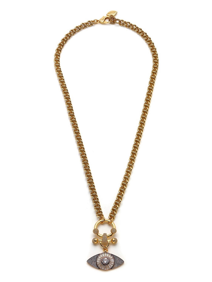 Mother Fire Eye Necklace