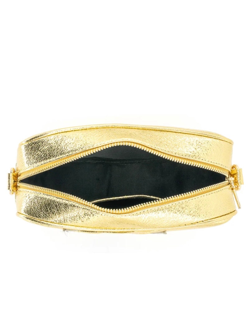 Metallic Star Detail Crossbody Bag