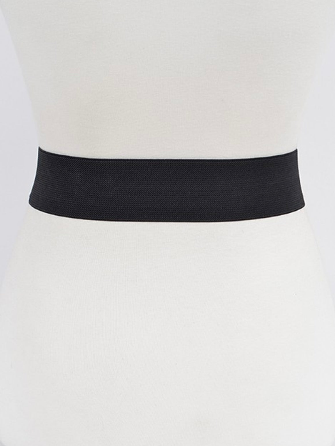 Black Gold Studs Stretch Belt