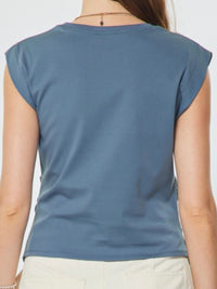 Floral Embroidered Lace Cap Sleeveless Top