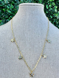 Dangly Star Necklace