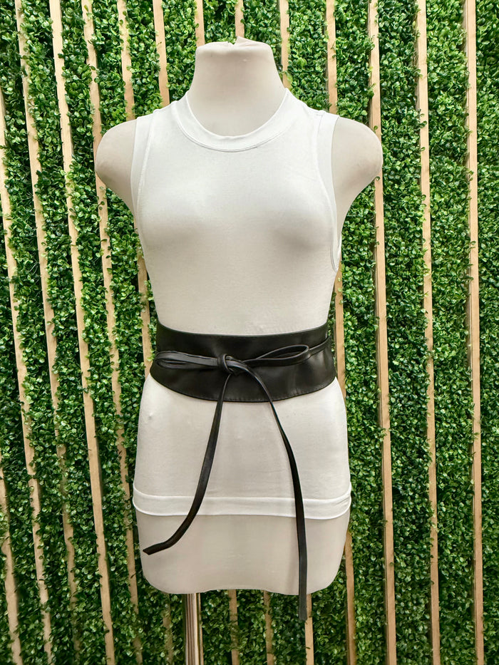 Wide Wrap Waist Belt