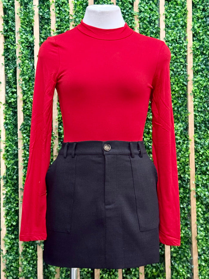 Double Layered Long Sleeve Top