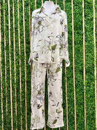Beautiful Green Floral Pant
