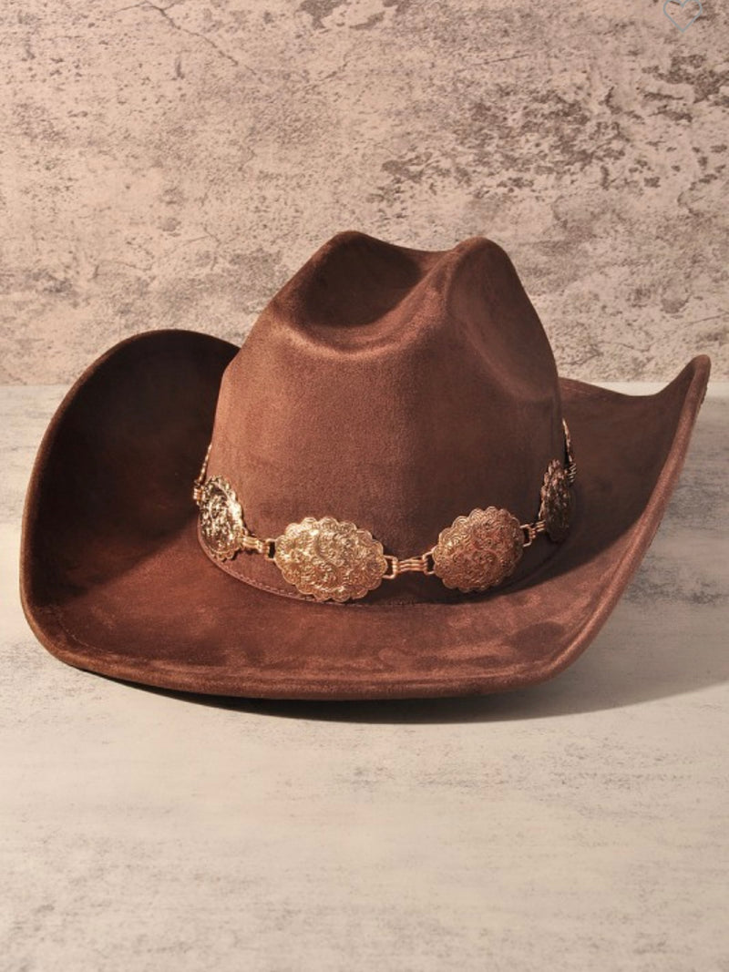 Concho Band Cowboy Hats