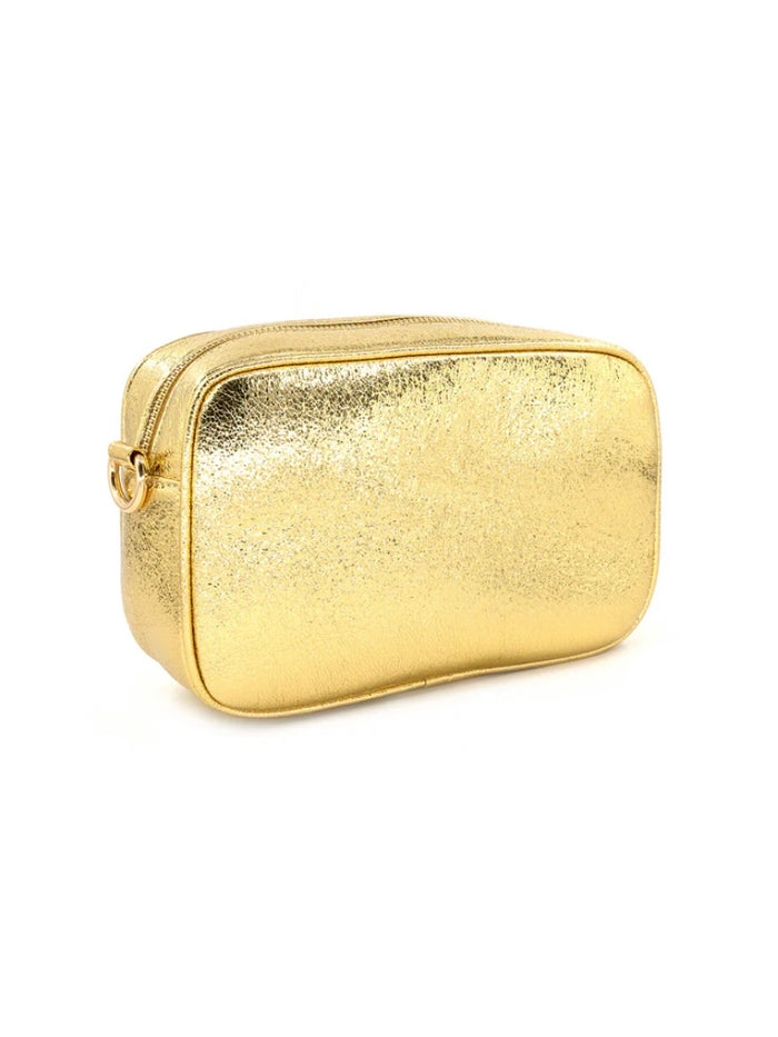 Metallic Star Detail Crossbody Bag