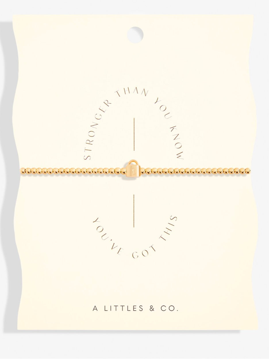 Little Moments Stronger Than You Know Bracelet