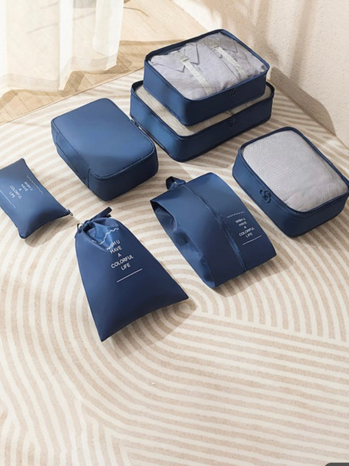 8 Set Travel Storage Bags