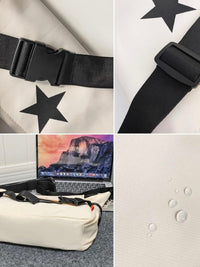 Star Nylon Messenger Bag