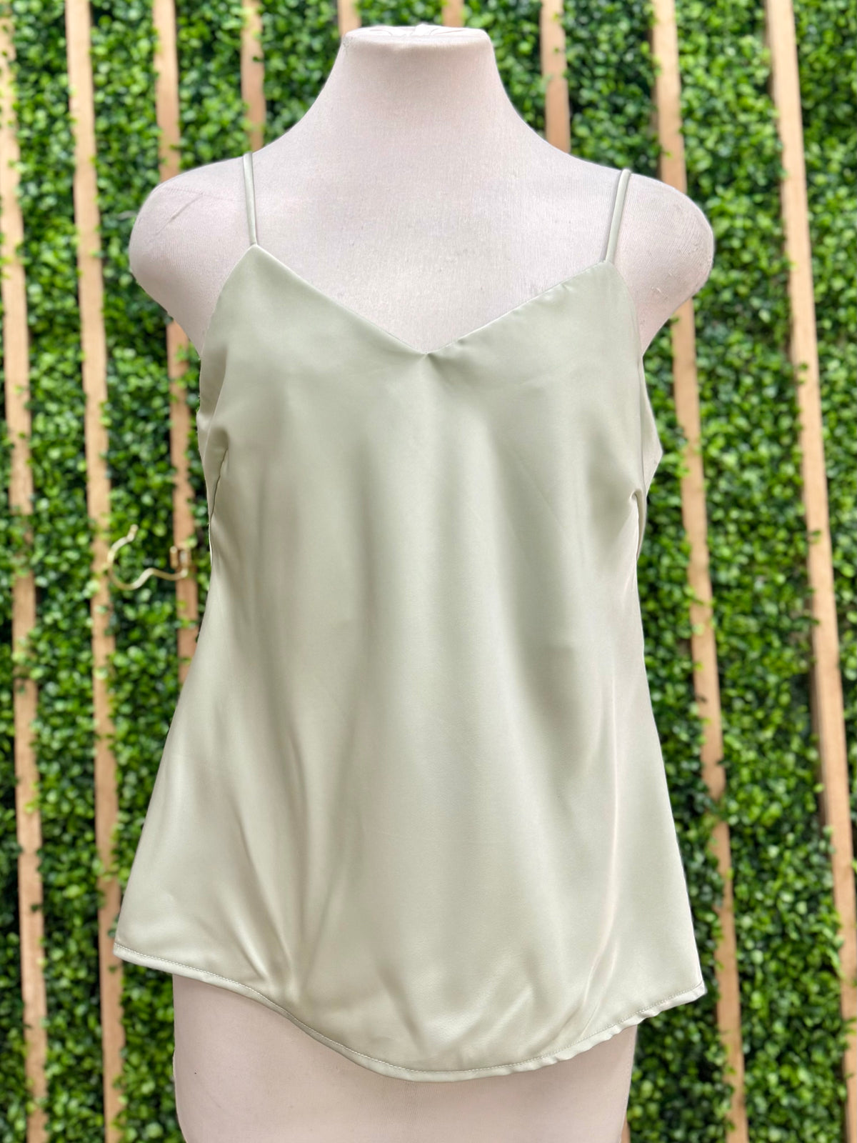 Adjustable Satin Cami