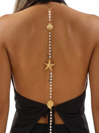 Pearl Beach Back Necklace