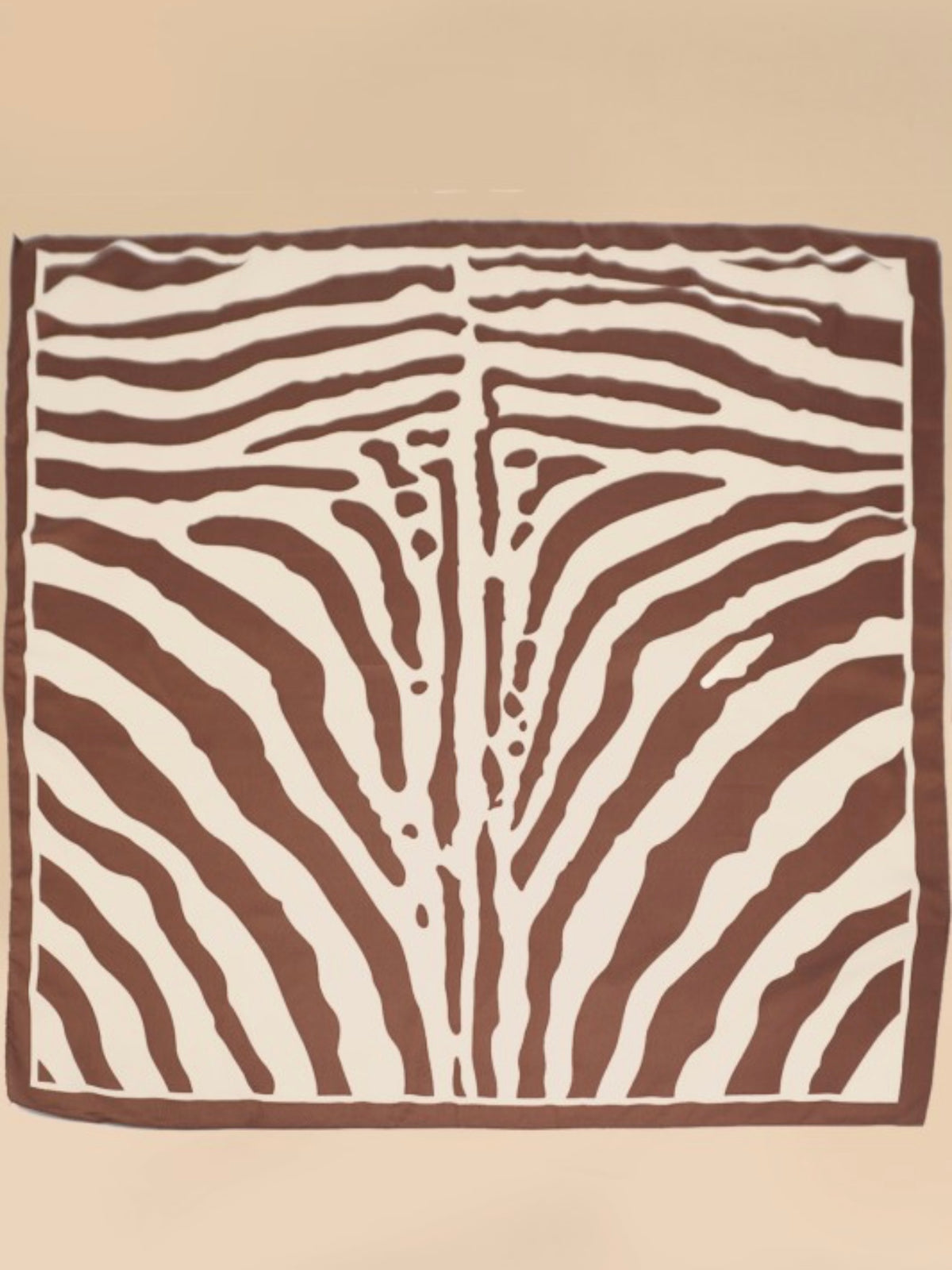 Beautiful Zebra Print Scarf