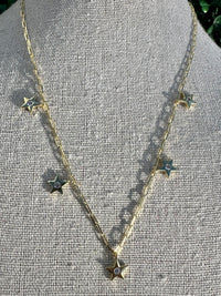 Dangly Star Necklace