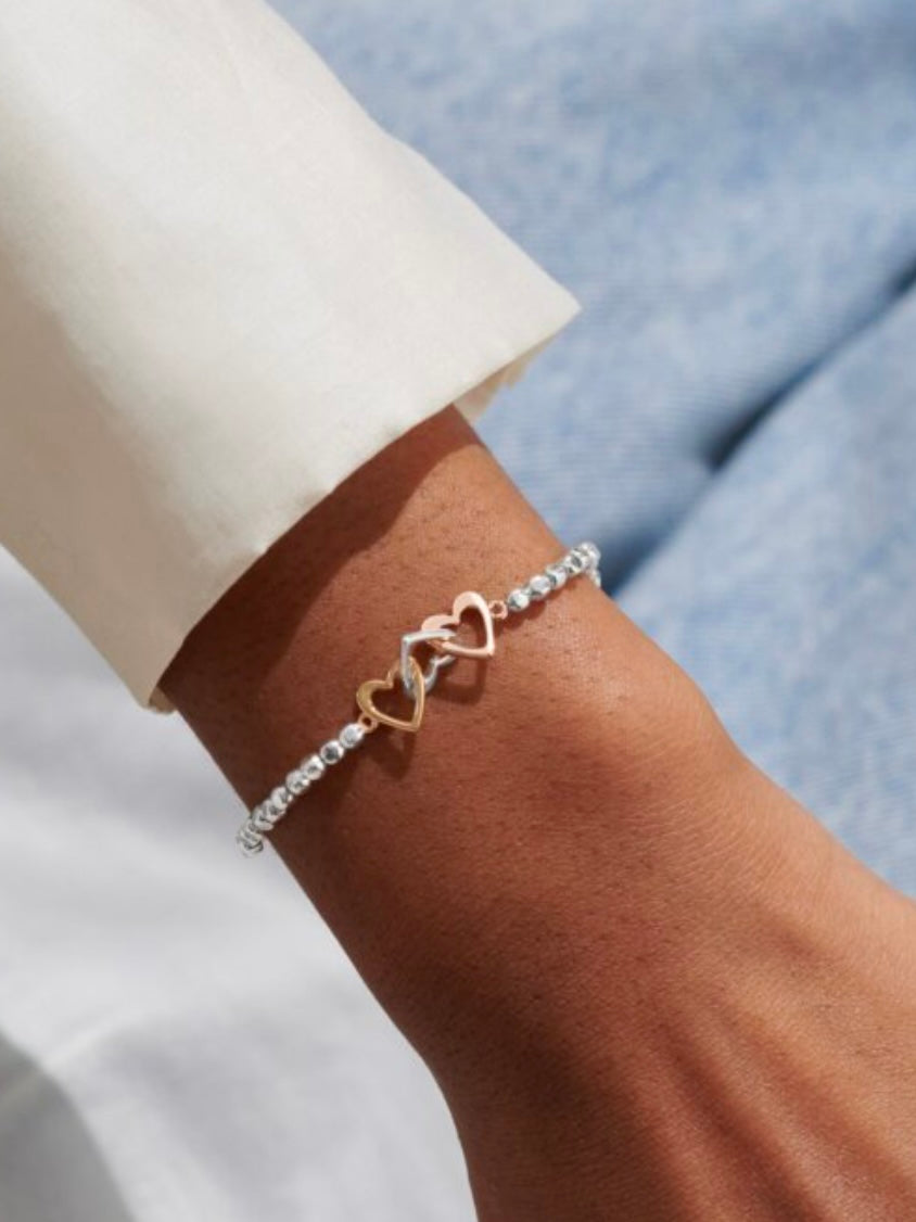 Little Moments Thankful Grateful Blessed Bracelet