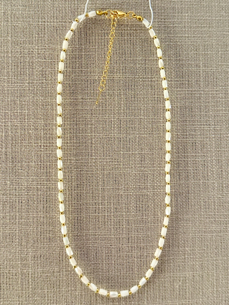 Crystal Beaded Necklace Set