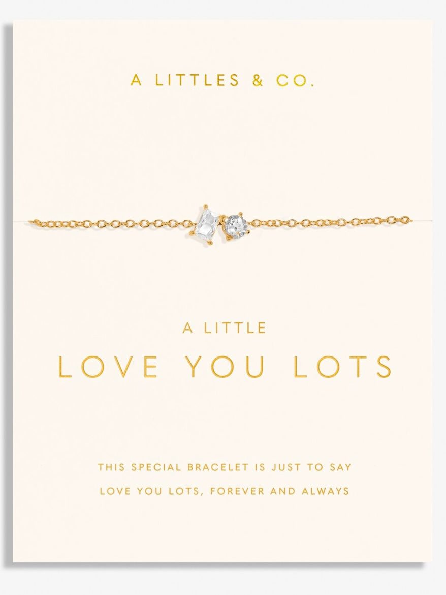 Little Moments Love You Lots Bracelet