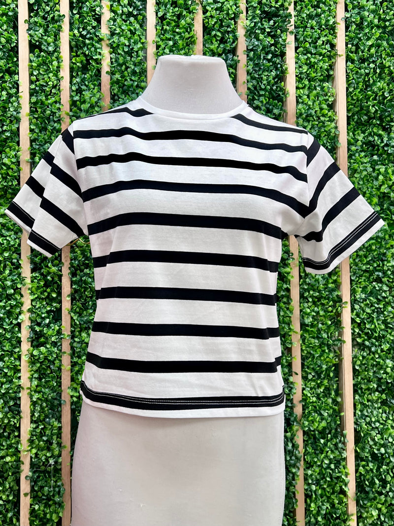 Ivory Striped Shirt