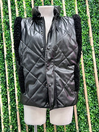 Faux Fur Trim Vest