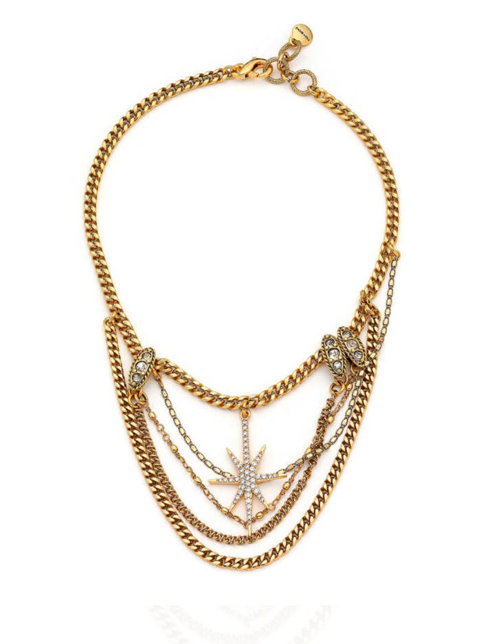 MR ELectra North Star Multi Layer Necklace