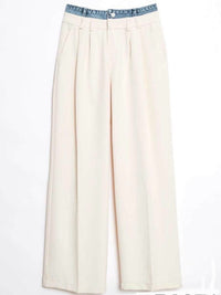 Denim Waist Trousers