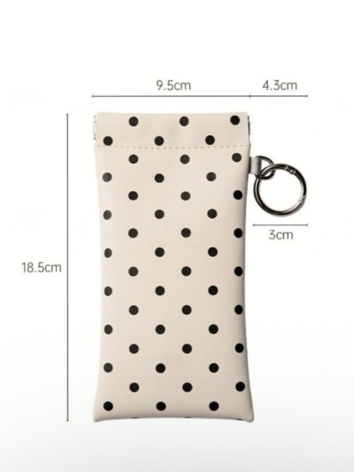 Polka Dot Sunglasses Case