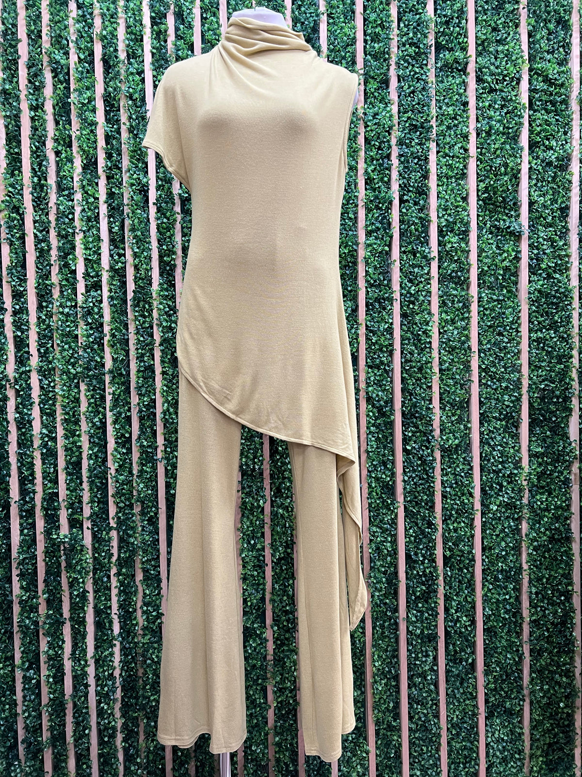 Asymmetrical Tunic & Wide Leg Pant Set